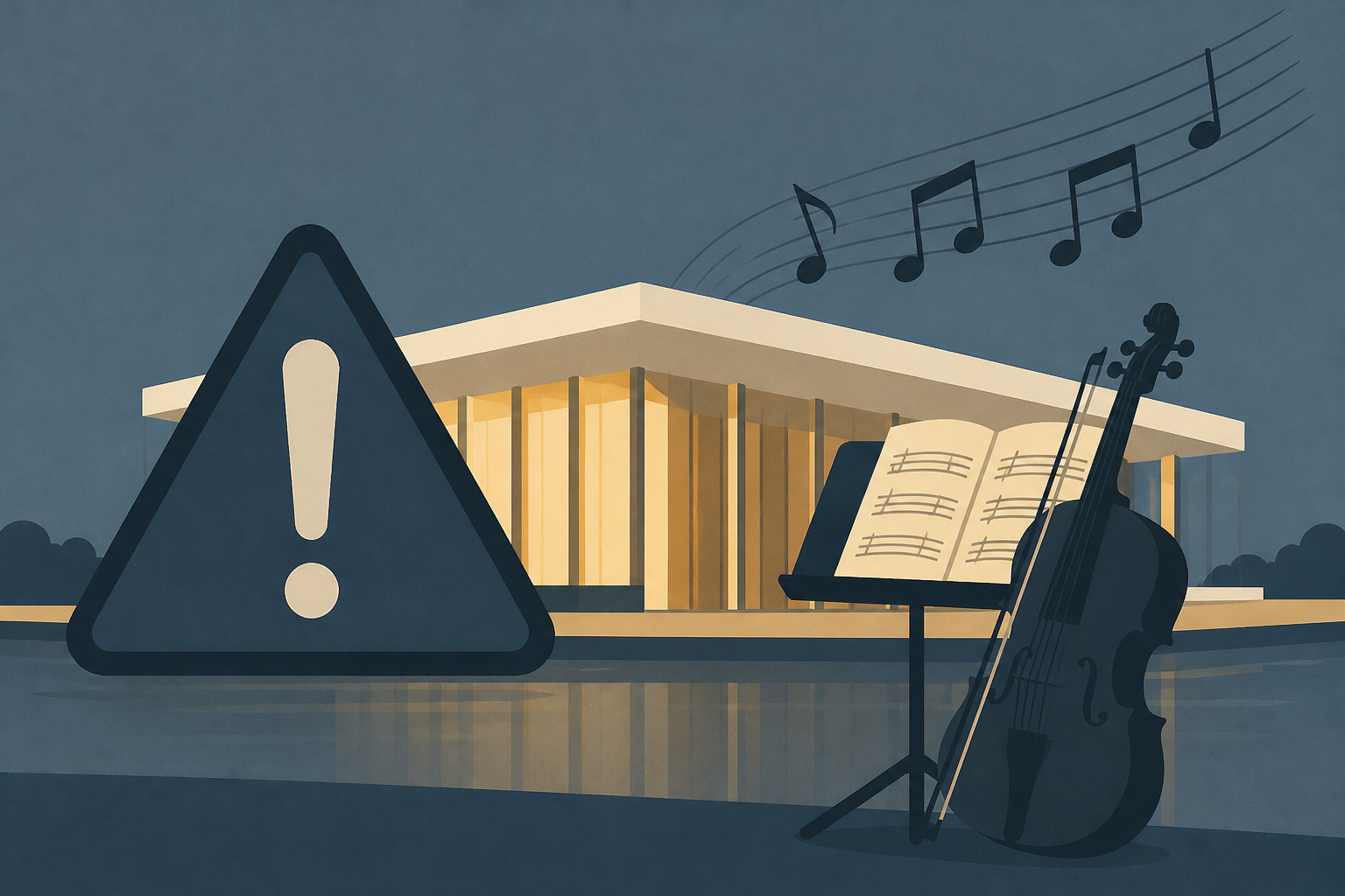 If the Kennedy Center Is ‘Dangerous,’ Why Is the Symphony Rehearsing There?