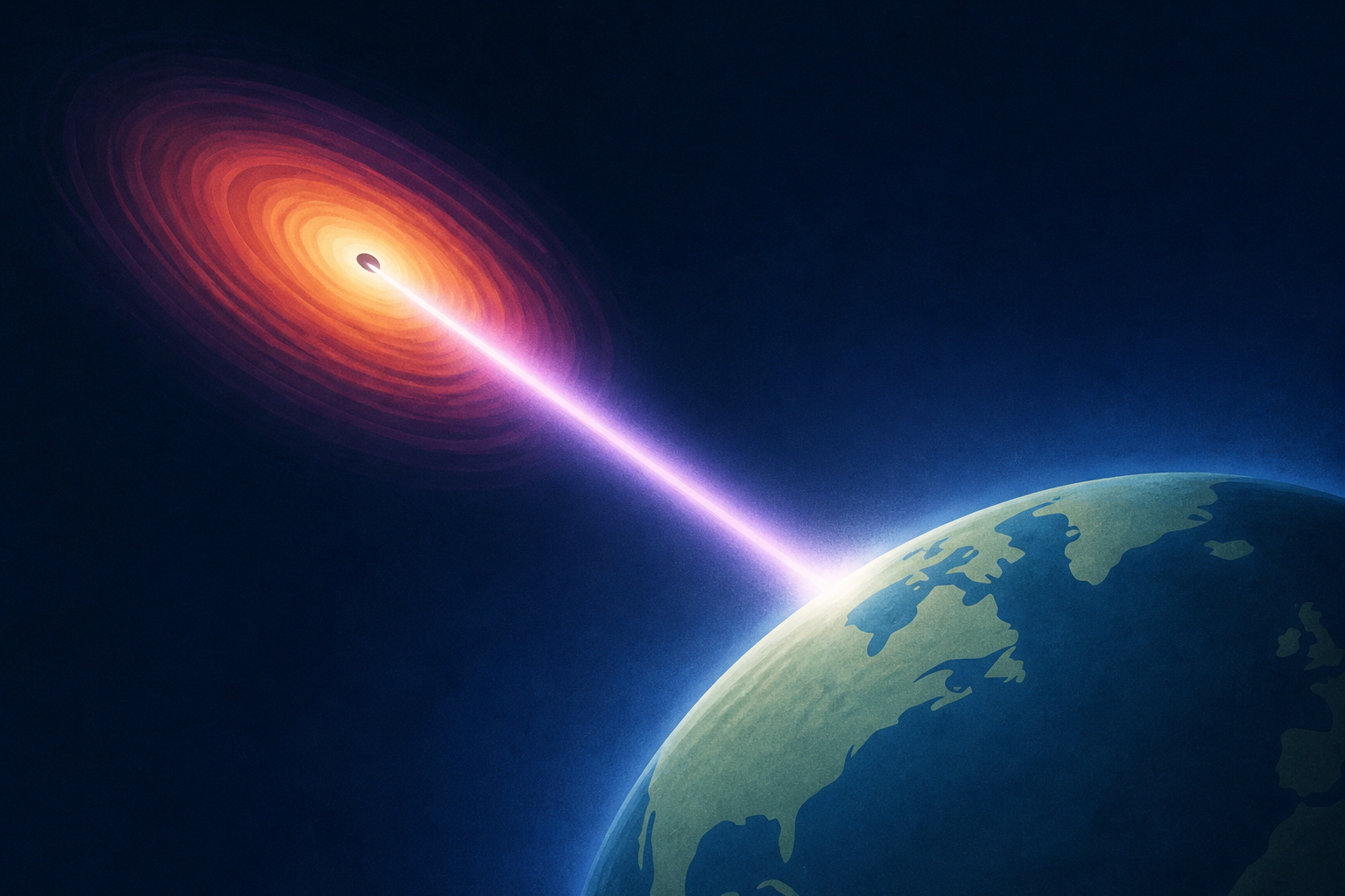 Earth is in the firing line of a strange new type of cosmic object, scientists say: a 'microblazar'
