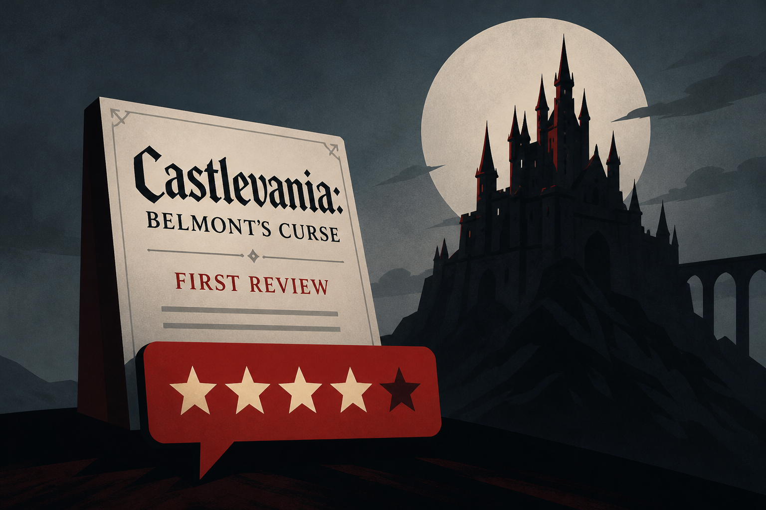 The First Review For Castlevania: Belmont's Curse Is In