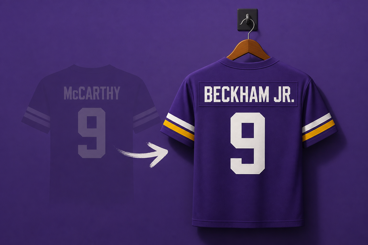 Odell Beckham Jr. Takes J.J. McCarthy's Old Vikings Jersey Number After Practice Squad Contract