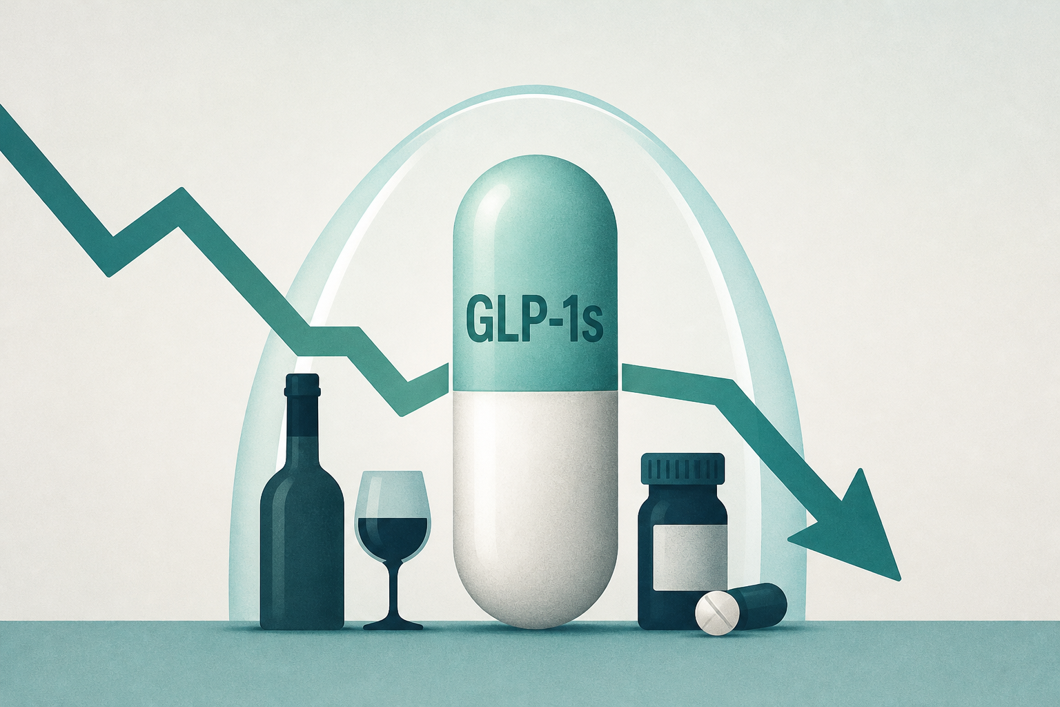 The evidence suggesting GLP-1s can curb drug and alcohol cravings