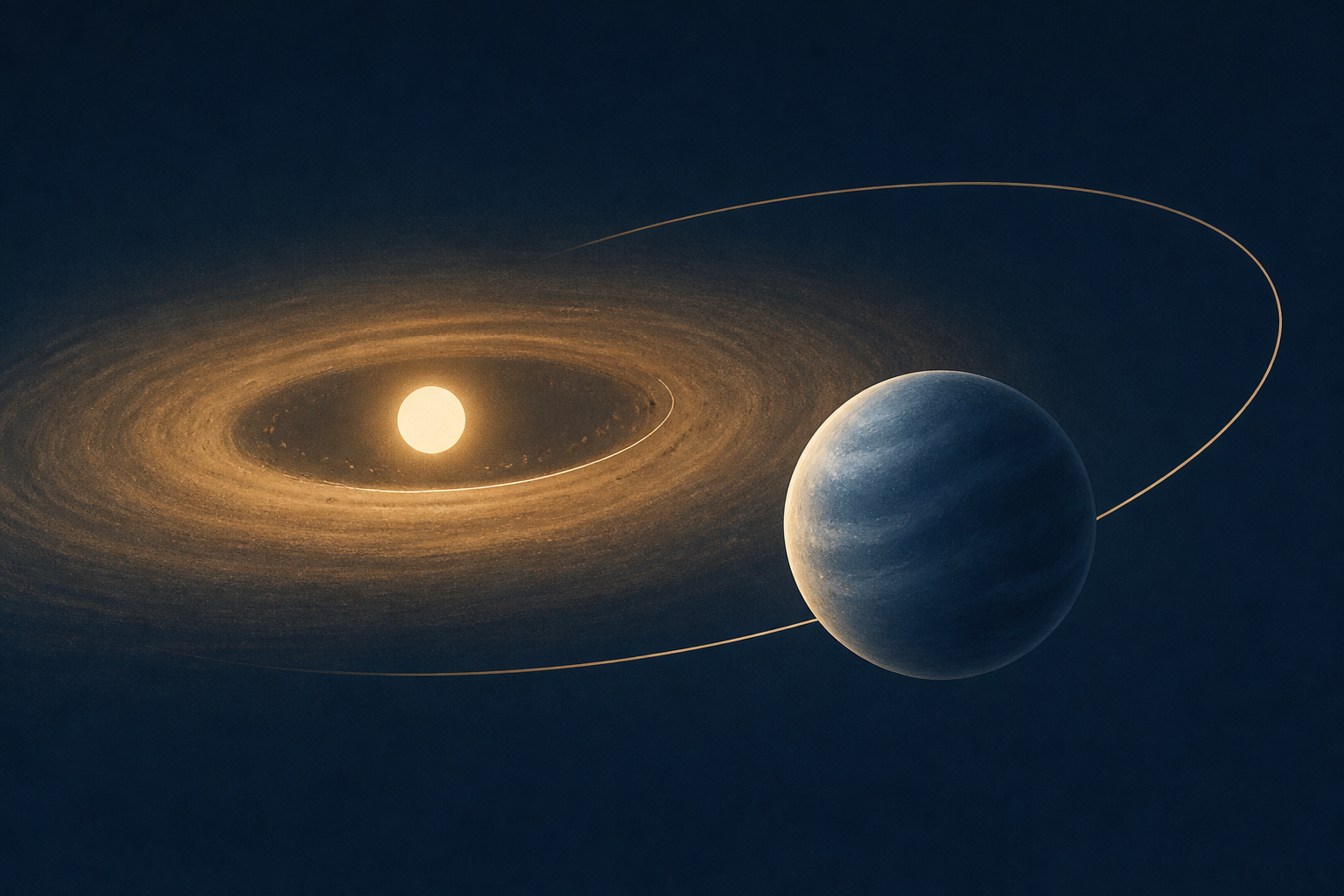 This May Be First Known 'Second- Generation' Planet