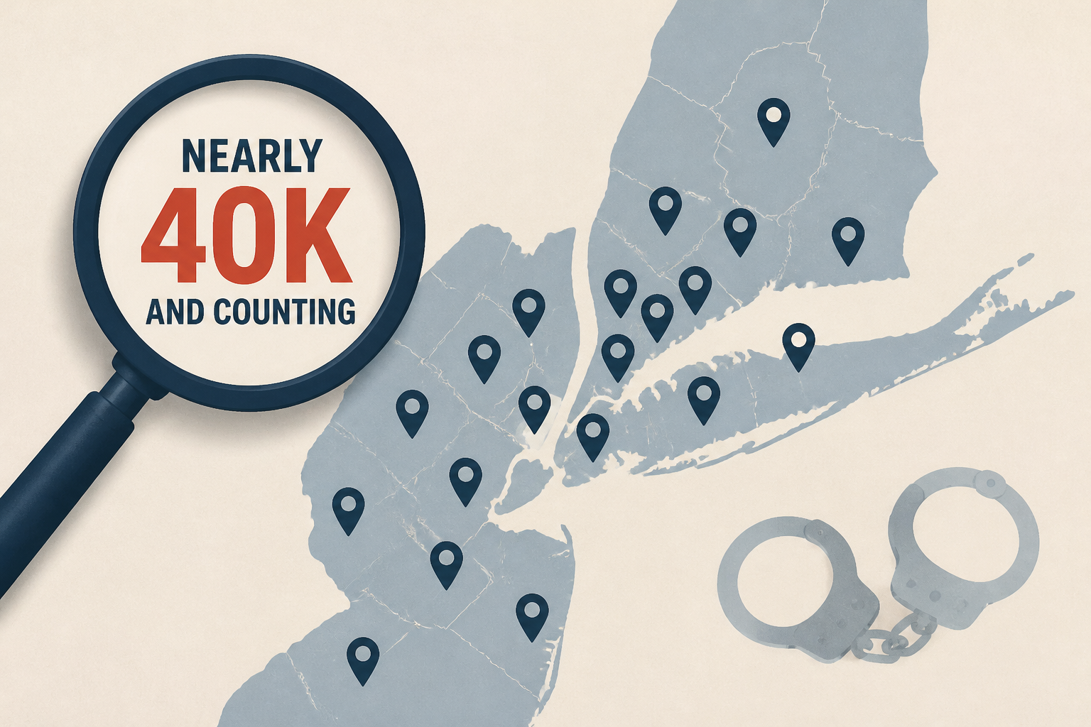 Nearly 40K and counting: Here’s where ICE arrested immigrants across NY and NJ