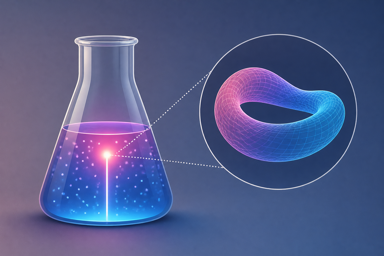 Experimental observation of critical topology