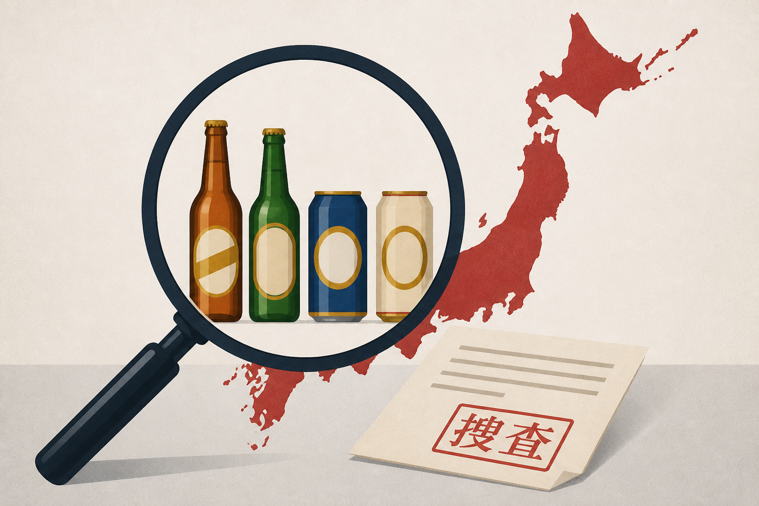 Japan Raids Country's 4 Biggest Beer Makers