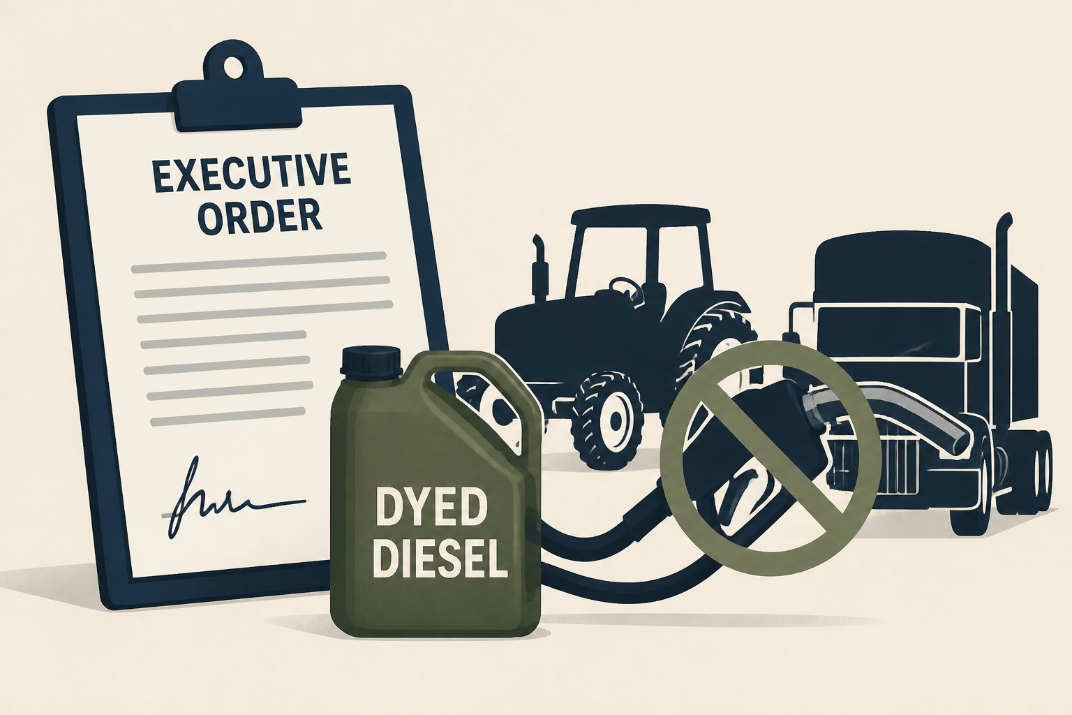 Trump's executive order on dyed diesel will offer little relief, farmers and truckers say