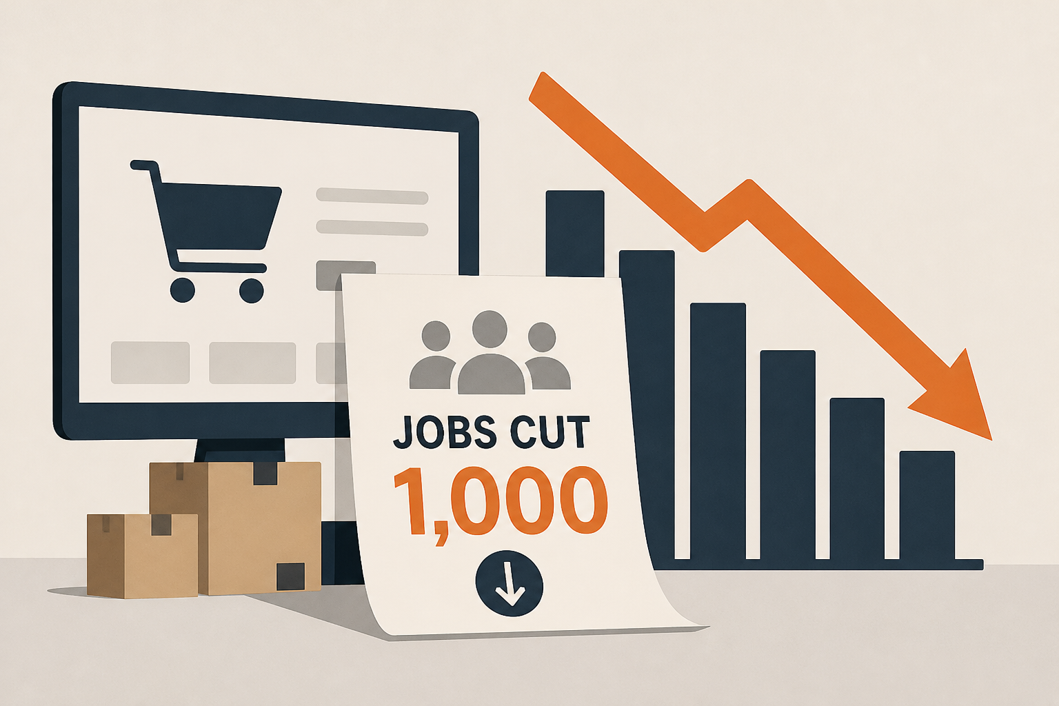 Amazon cuts nearly 1,000 jobs in its stores and e-commerce division