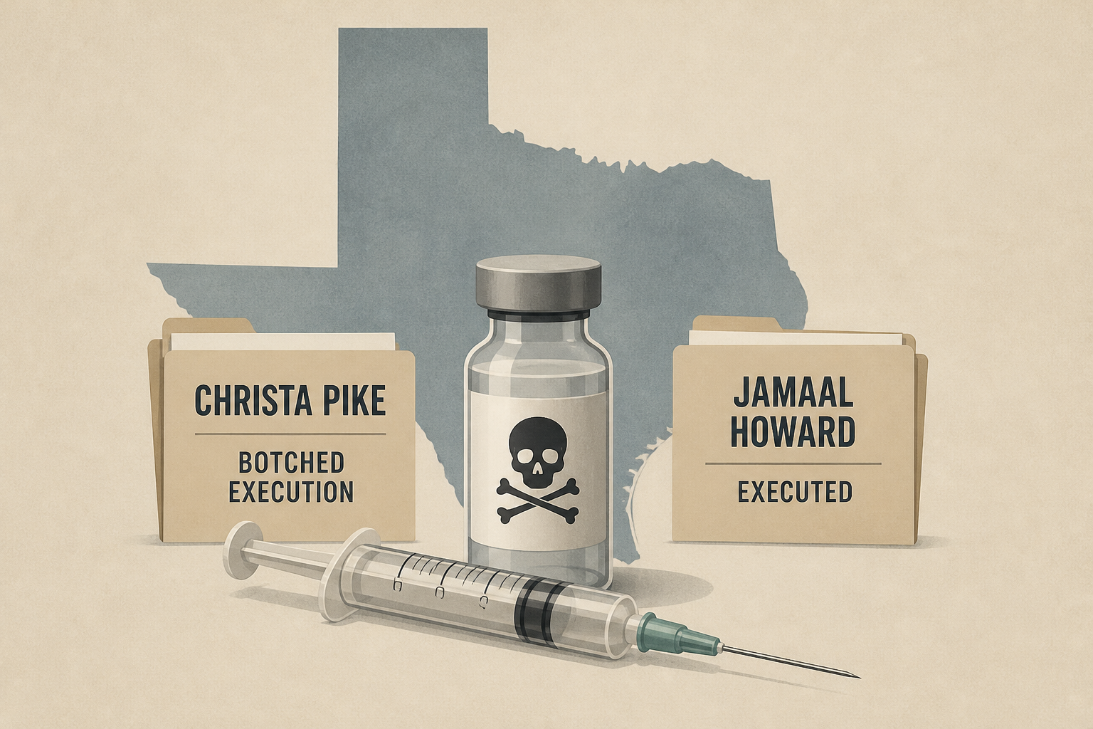 The lethal injection drug used in Christa Pike’s botched execution was just used to execute Jamaal Howard in Texas. A look at the two cases