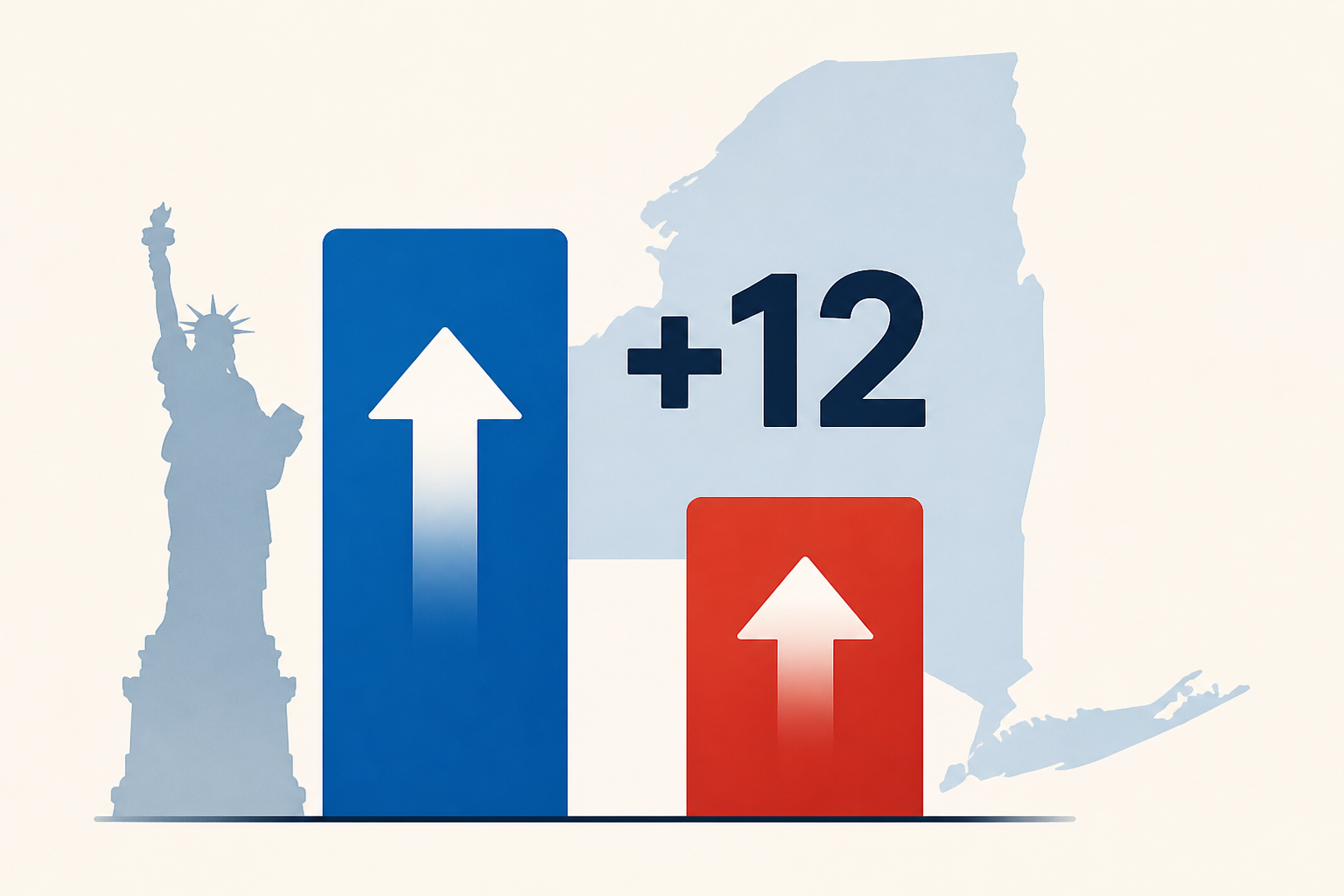 New York 2026 Poll: Governor Hochul Leads Blakeman by 12