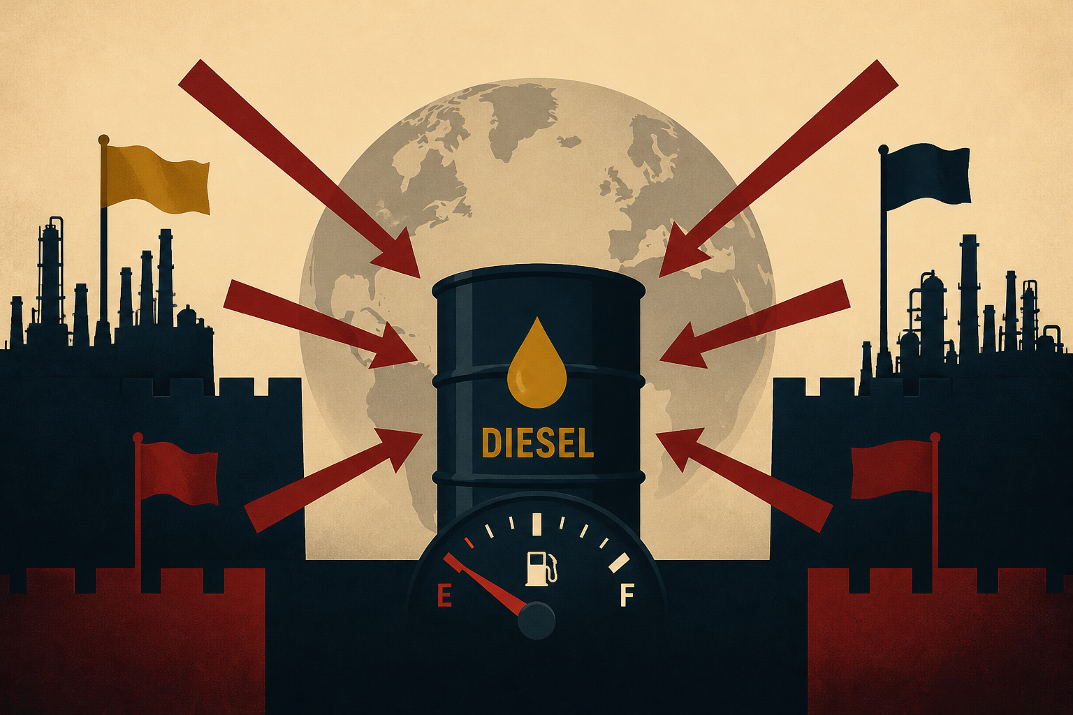 Global Diesel Crunch Fuels New Wave of Energy Nationalism
