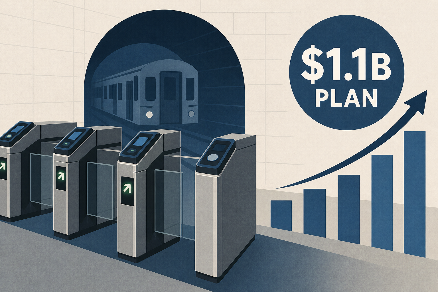 MTA moves ahead with $1.1B plan to put modern fare gates at 150 subway stations