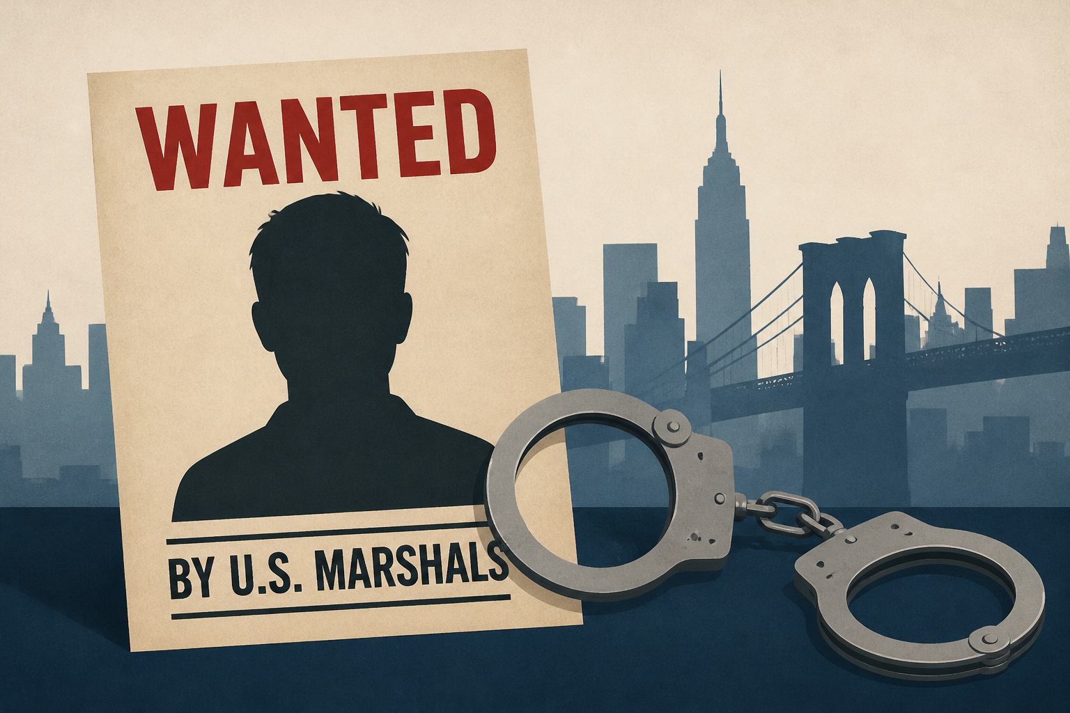 Dad wanted for fatal push of NYC mom, baby, nabbed by US Marshals