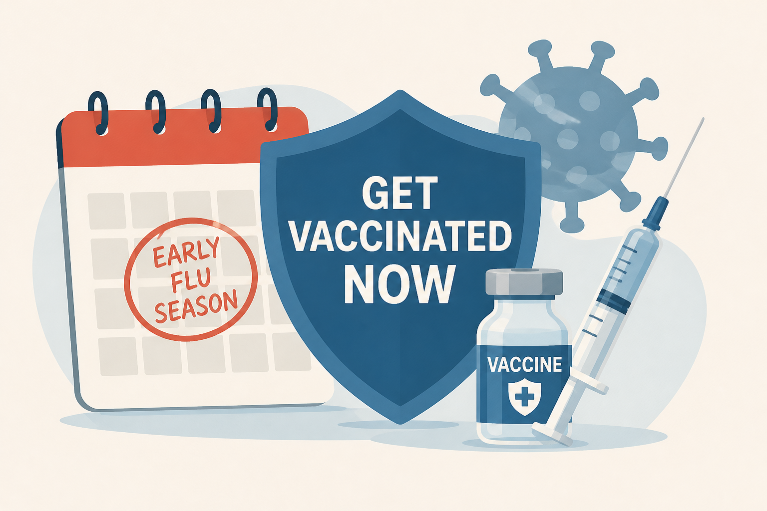 Flu season arrived months early. Get vaccinated now, experts say
