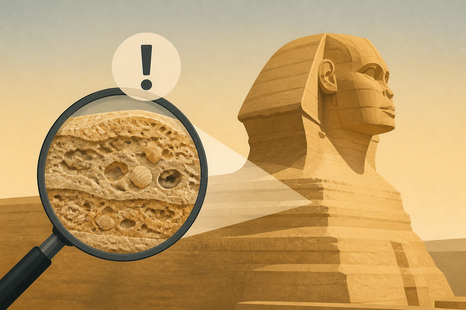 Scientists Make Jaw-Dropping Discovery in Rock Used to Build Sphinx