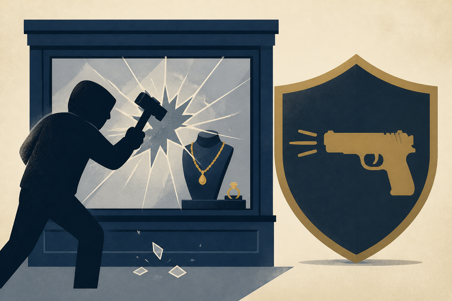 Lynnwood jewelry store smash-and-grab foiled after owner opens fire