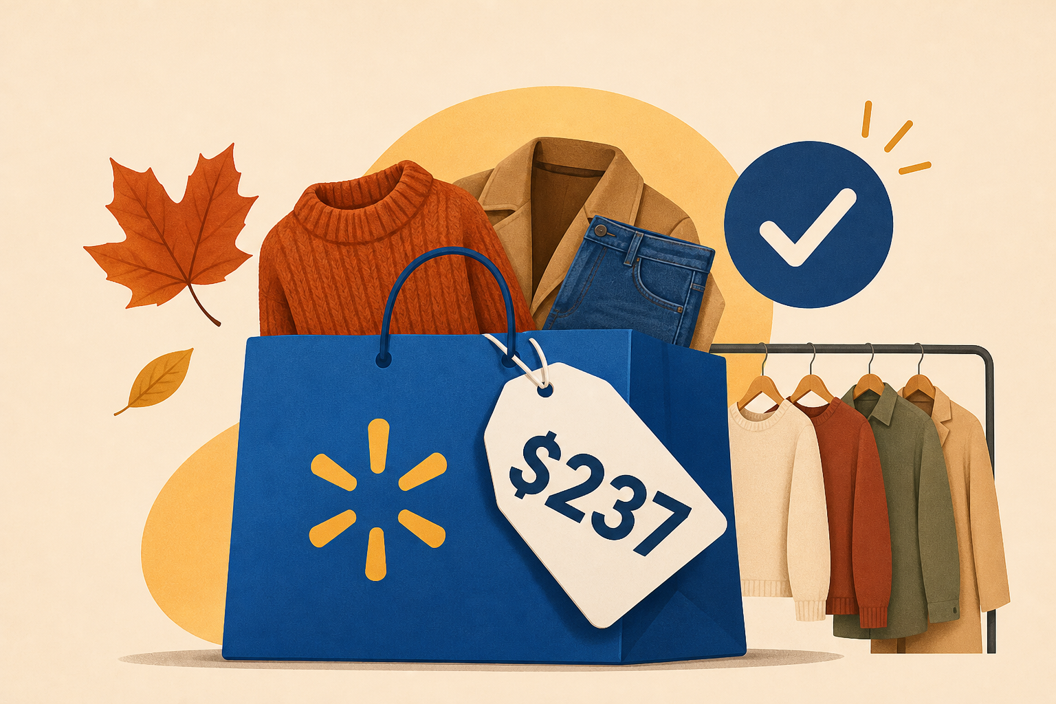 I tried on $237 worth of fall clothes during the Walmart Deals event this week - here's everything I love