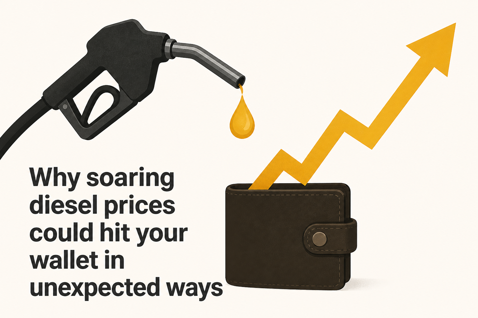 Why soaring diesel prices could hit your wallet in unexpected ways