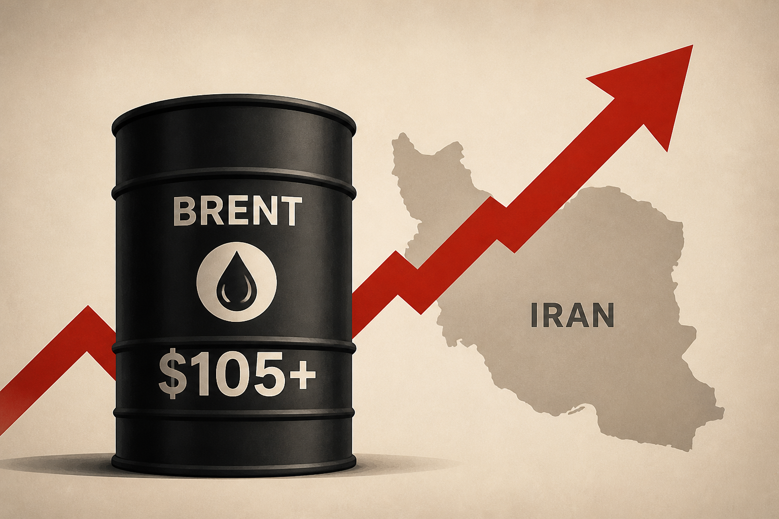 Brent crude tops $105 as Trump weighs resuming 'major combat operations' in Iran