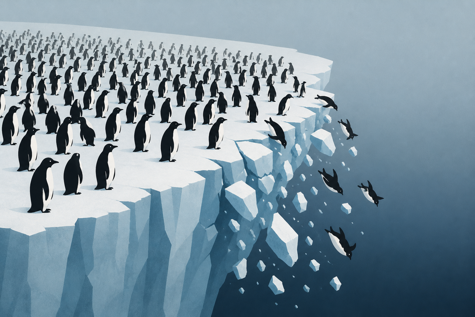 An 'Enormous Crash' at World's Largest Penguin Colony