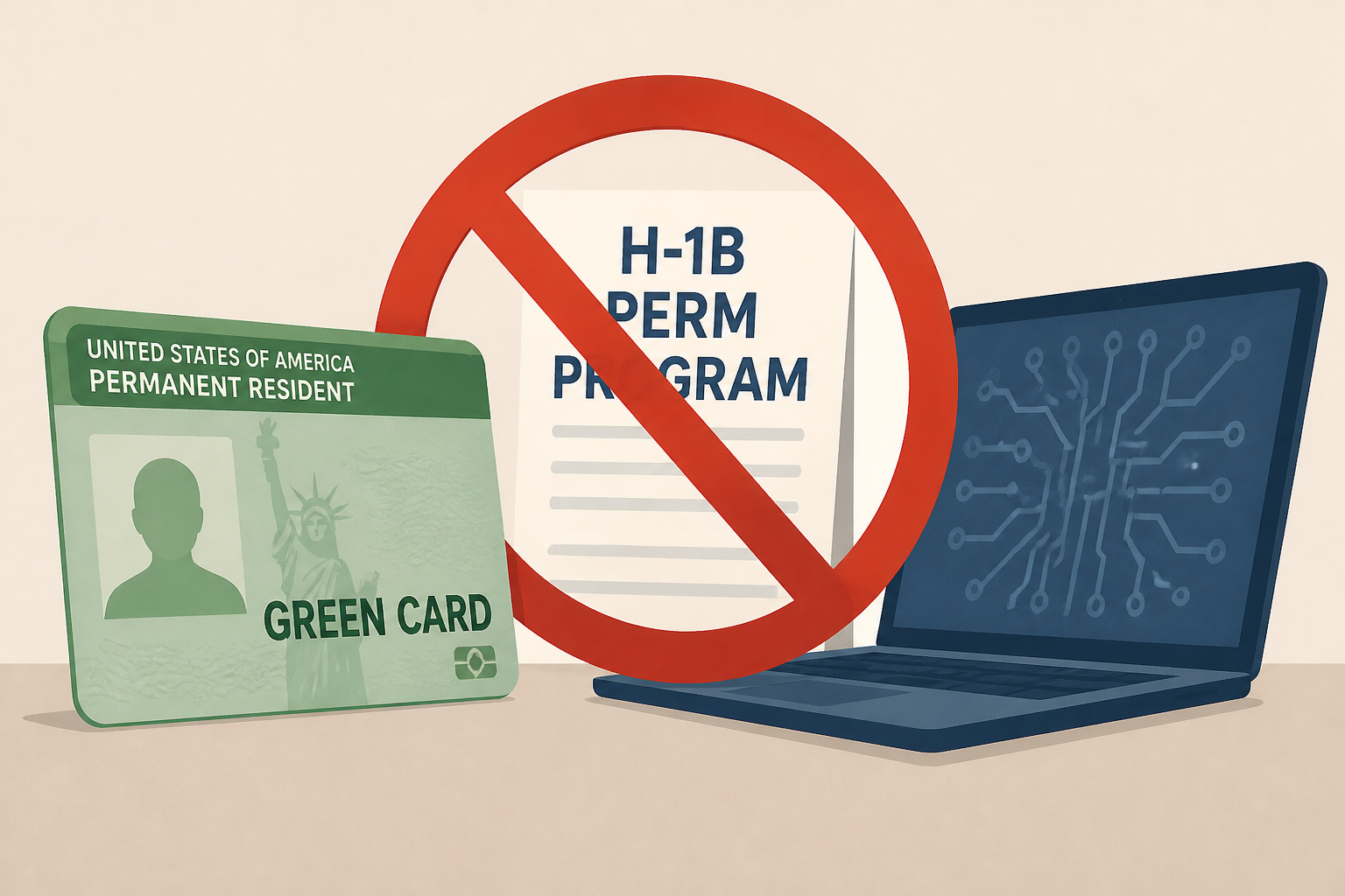 Green Card Update: Trump Admin Blocks Tech Companies From H-1B PERM Program