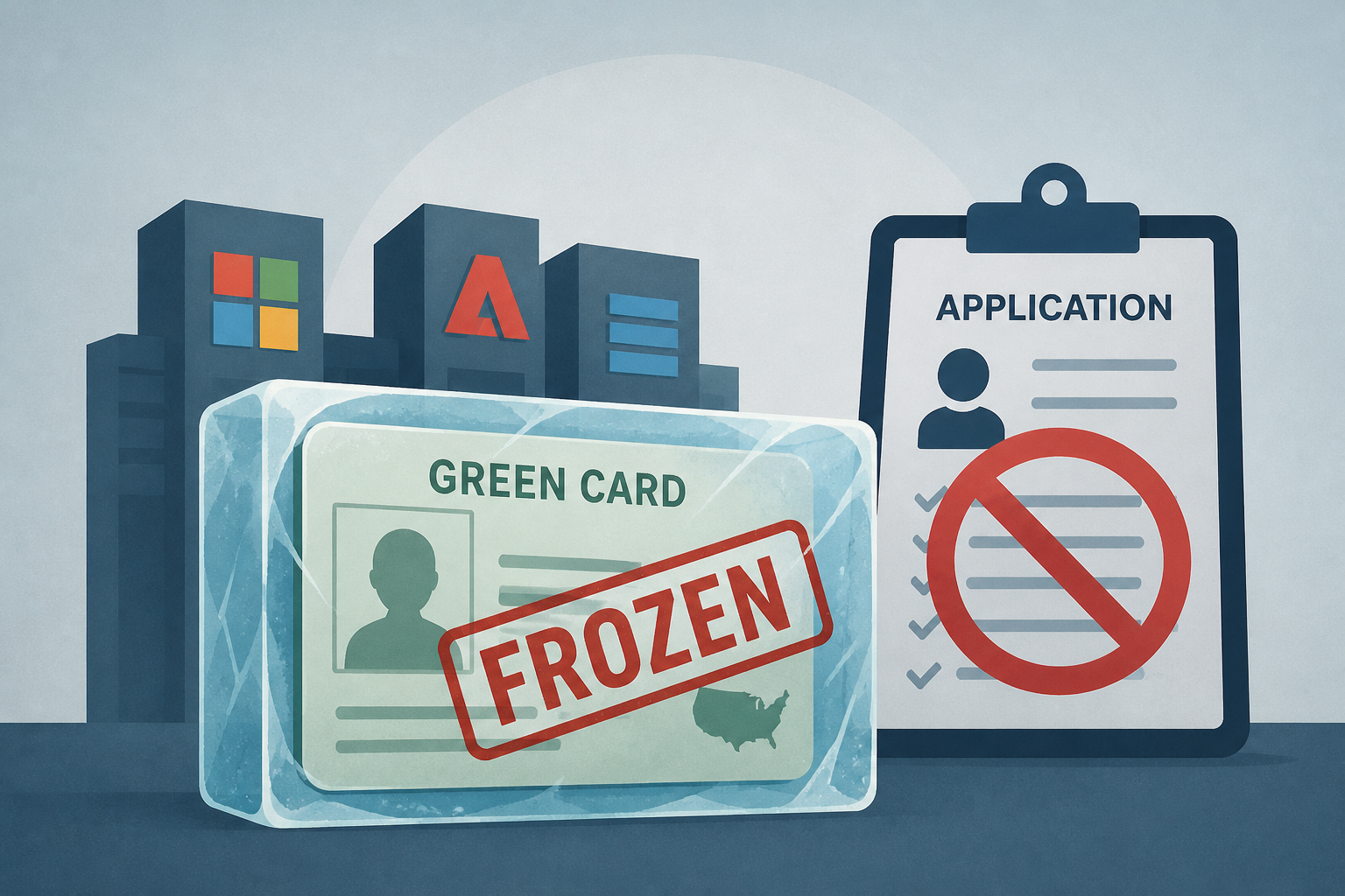 US freezes Microsoft, Adobe, Infosys green-card applications over alleged fraud
