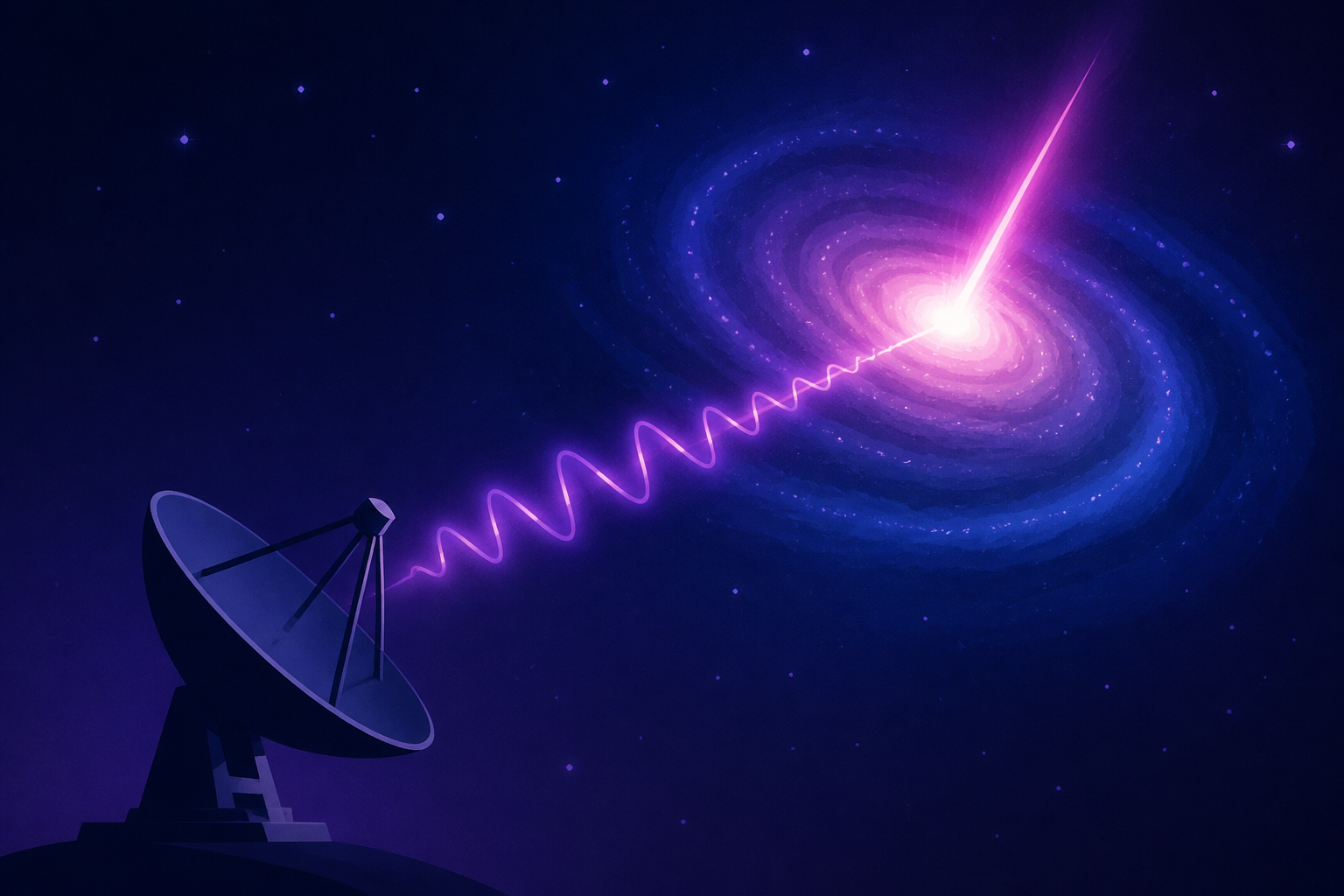 Astronomers detect mysterious burst of energy from a galaxy far, far away