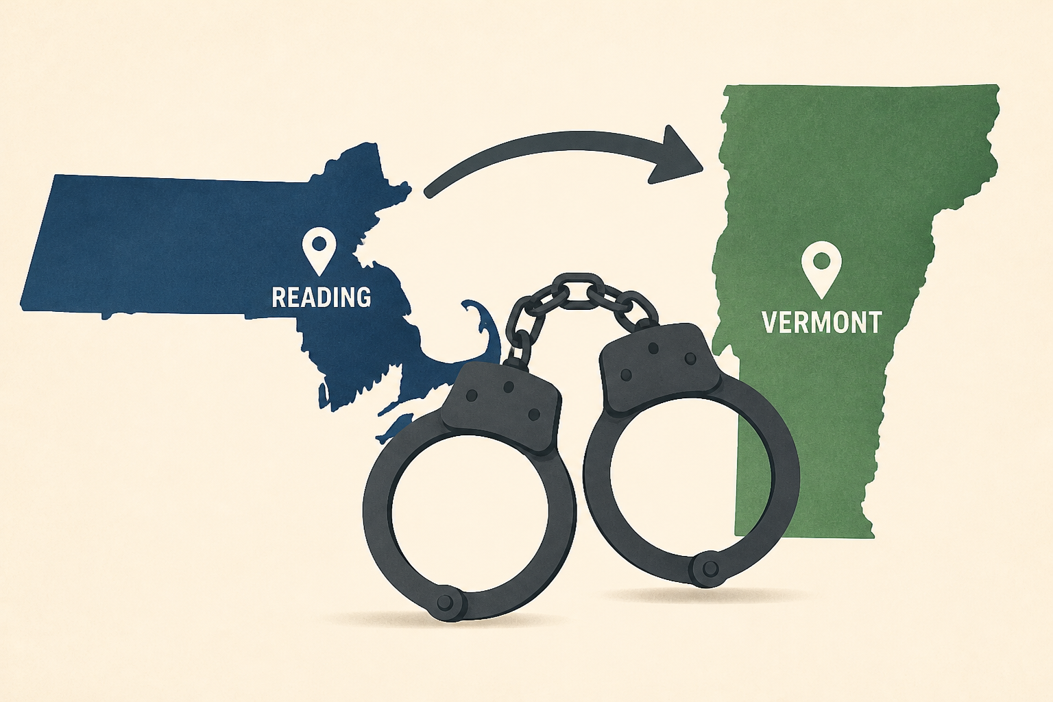 Man wanted in connection with death of his mother in Reading taken into custody in Vermont