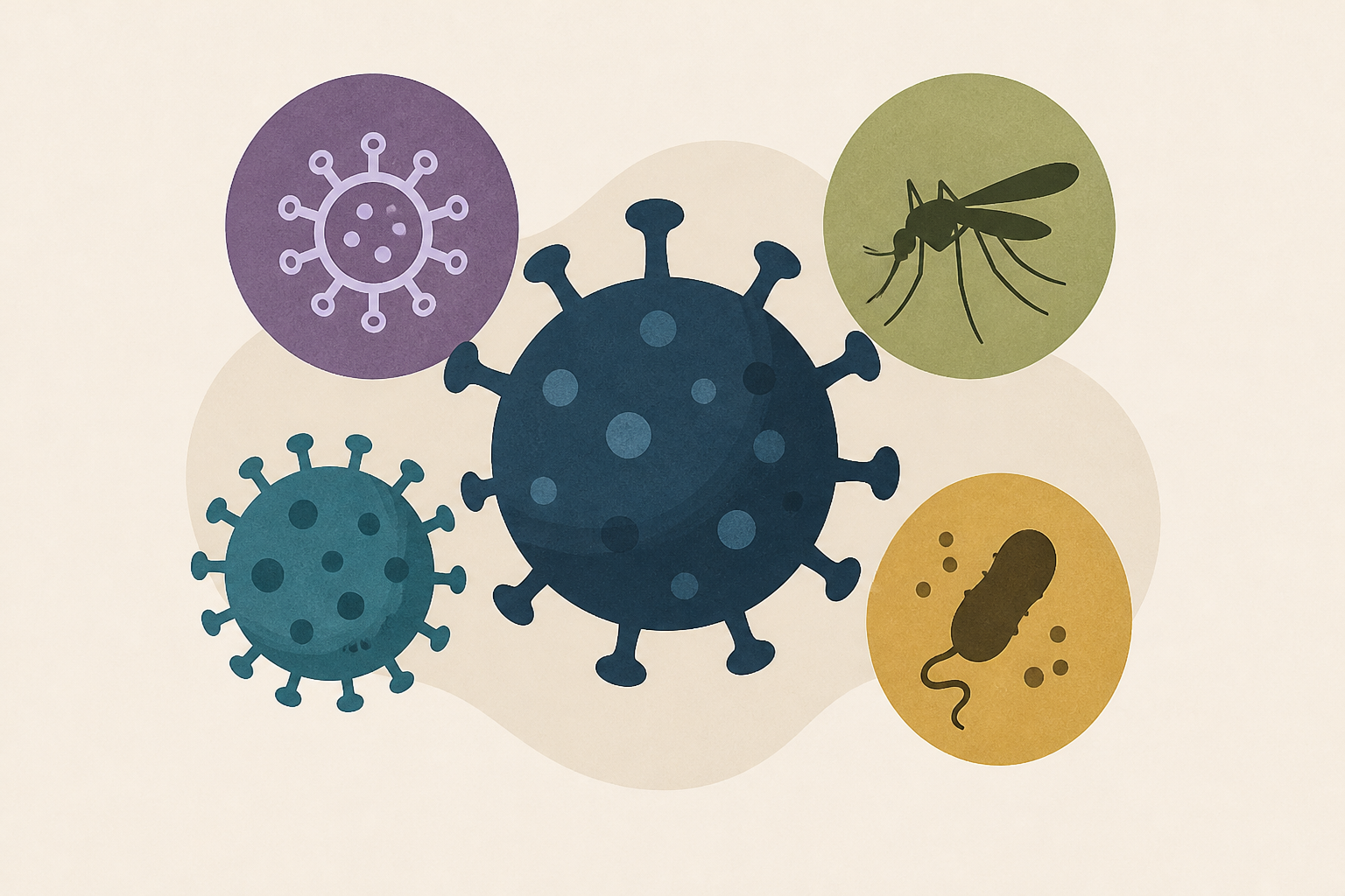 Covid, flu, West Nile virus, and plague