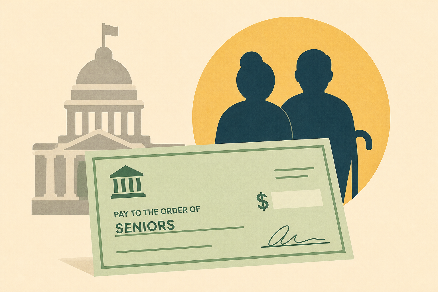Why millions of seniors are getting checks from the government