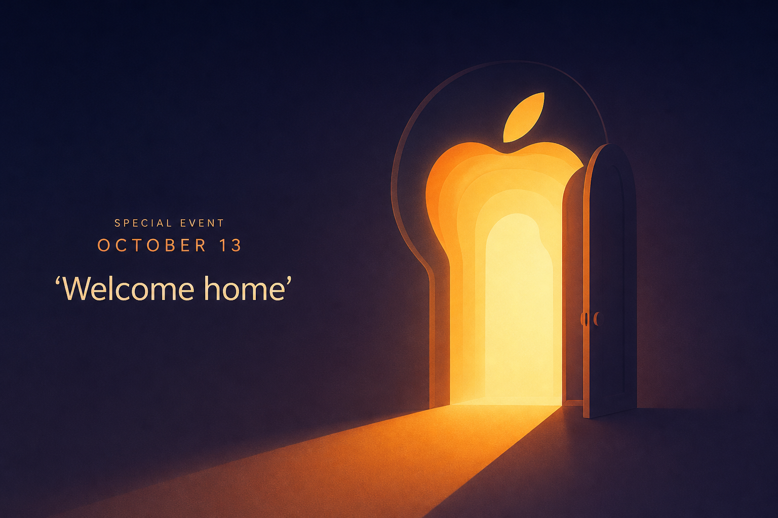 Apple announces special event for October 13: ‘Welcome home’