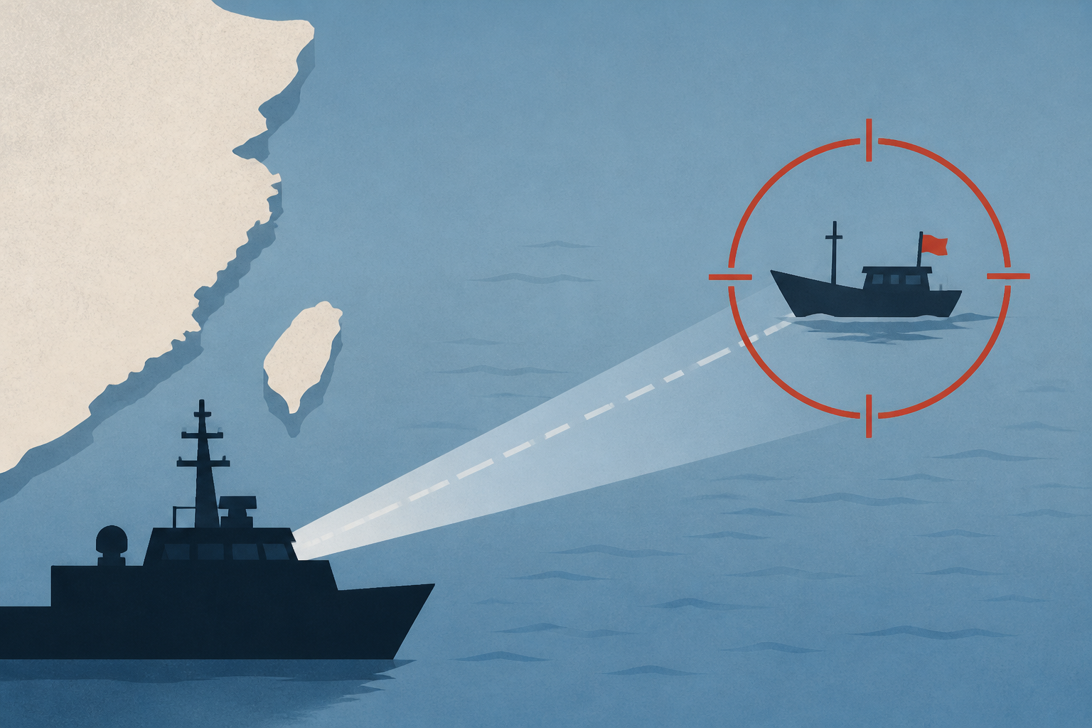China militia boat spotted for first time off Taiwan's east coast, patrol finds