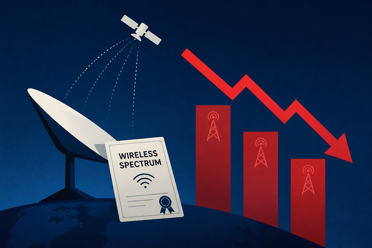SpaceX Buys Wireless Spectrum For Starlink; Verizon, AT&T, T-Mobile Tumble
