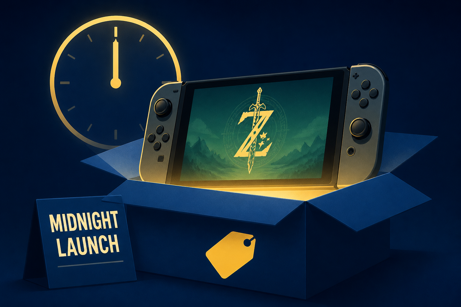Best Buy Confirms Zelda Switch 2 Will Be In Stock for Midnight Launch Events in November