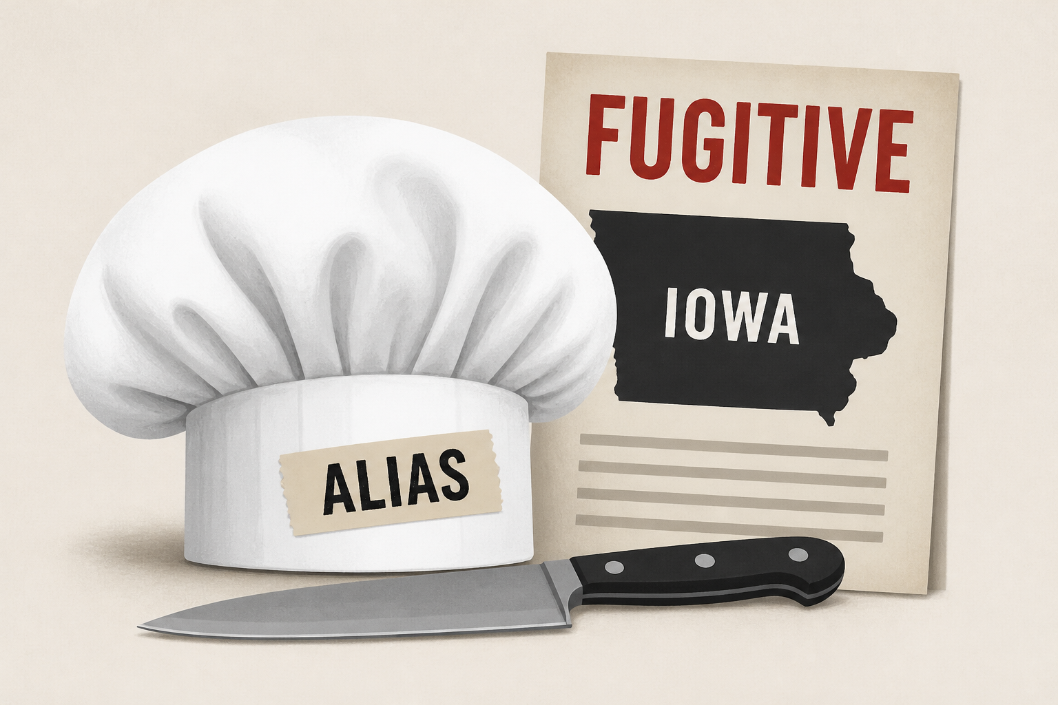 San Diego restaurant staff stunned to find out chef of 10 years was an Iowa fugitive using alias
