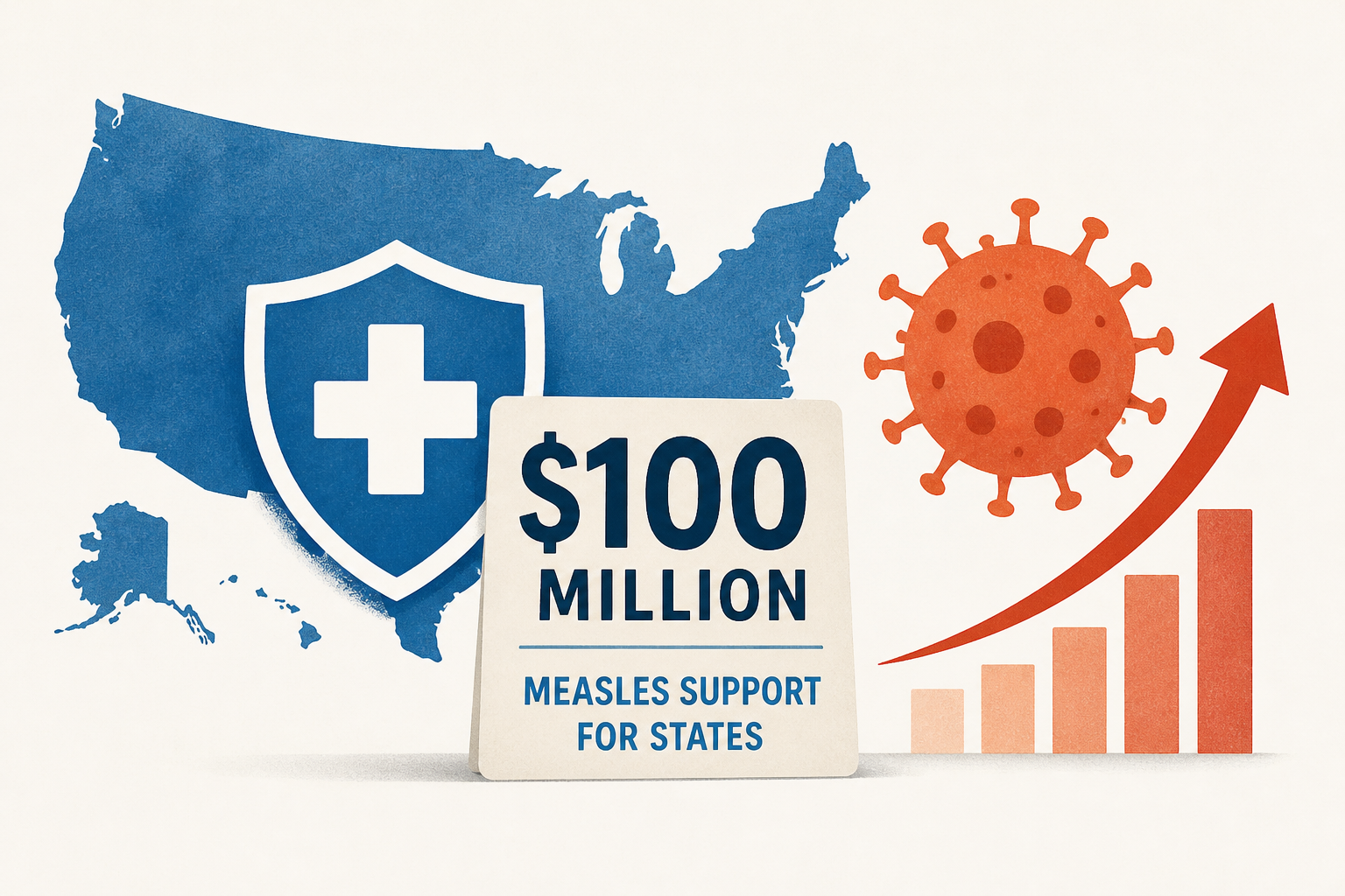 C.D.C. Offers States $100 Million in Measles Support as Cases Climb