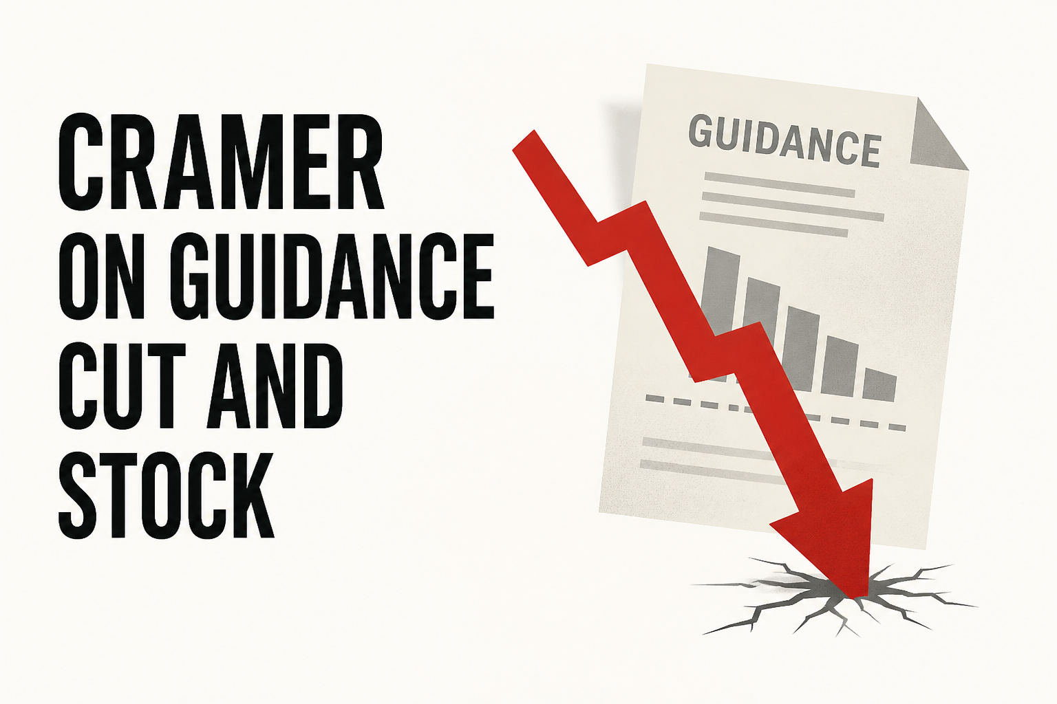 Cramer on guidance cut and stock