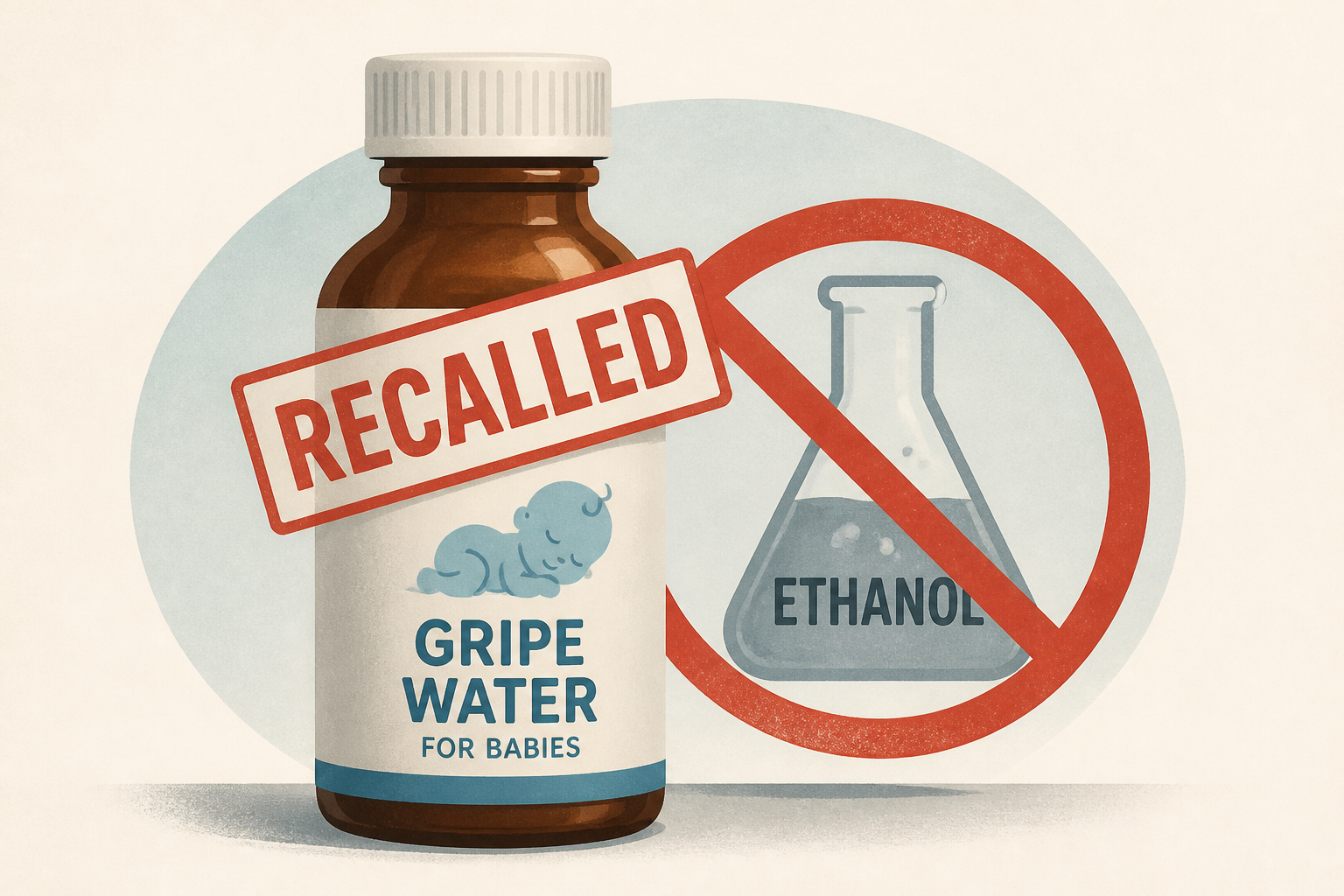 Gripe water remedy for babies recalled due to undeclared ethanol