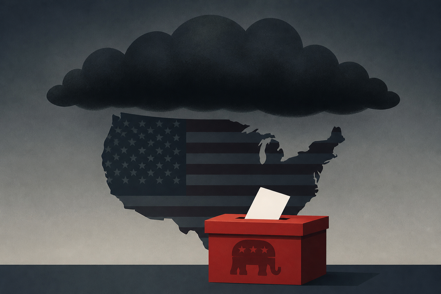 The American mood is turning dark, and Republicans are likely to pay the price at the midterms