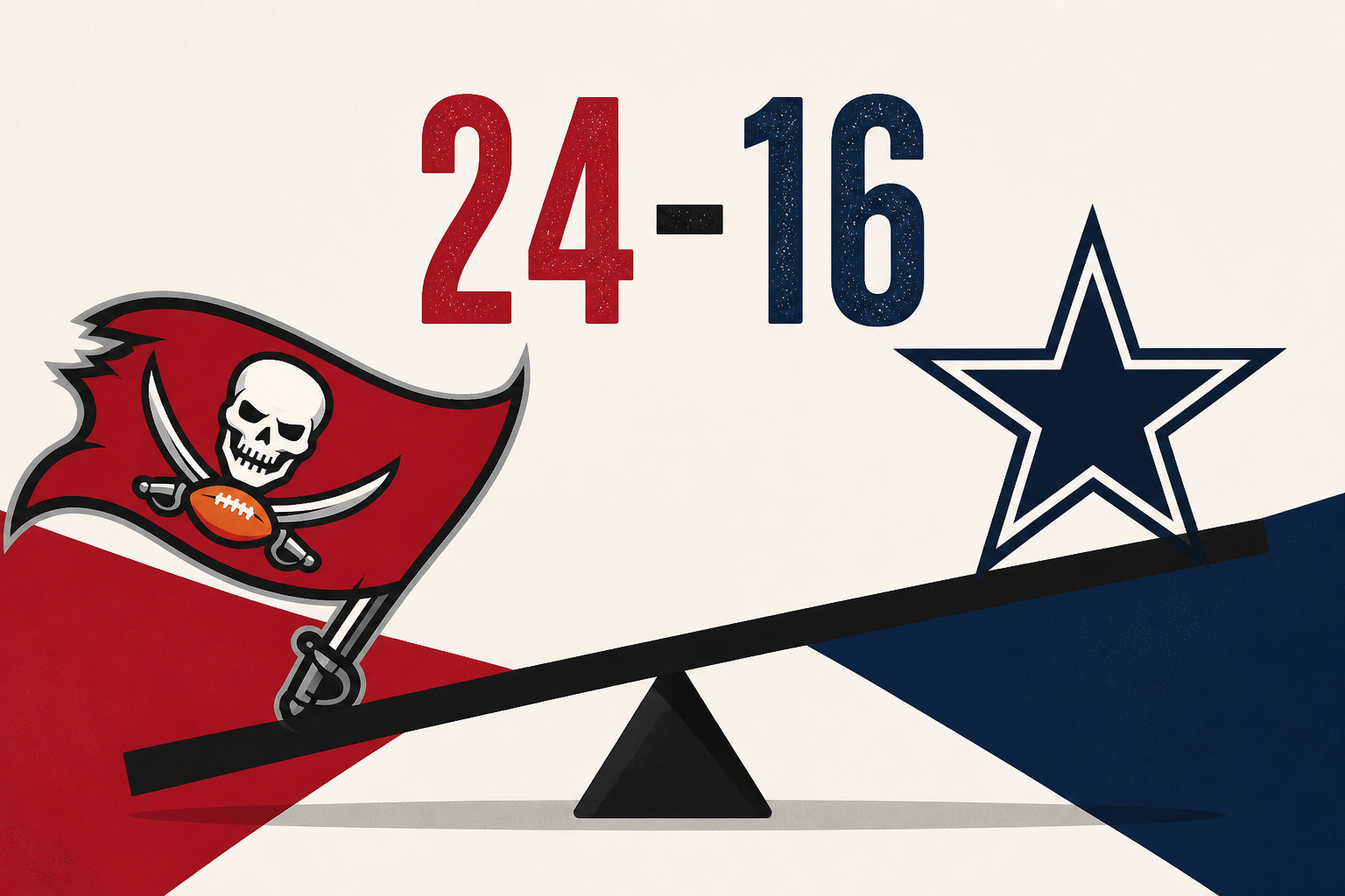Thursday Night Football: Bucs upset Cowboys 24-16