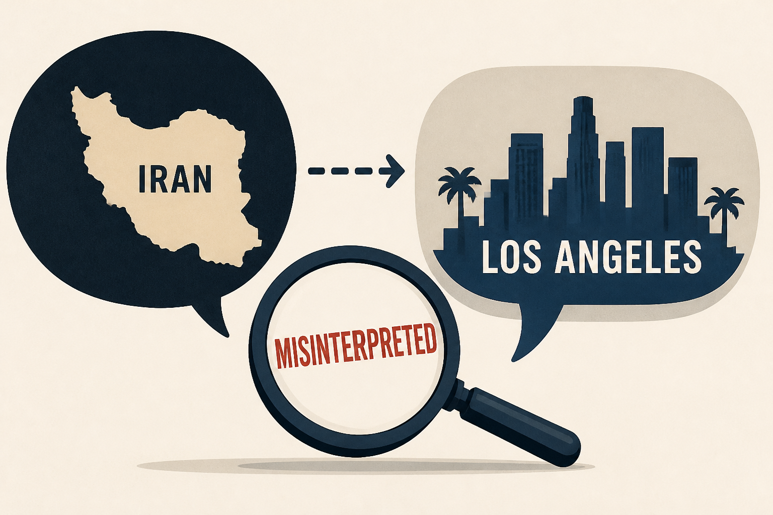 Trump says comment that Iran could 'take out' Los Angeles was misinterpreted