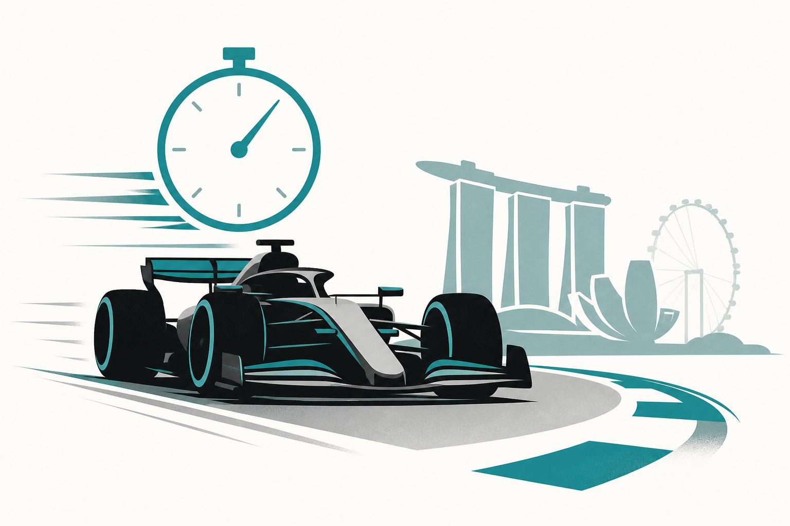 Russell fastest in 'downgraded' Mercedes in only Singapore practice