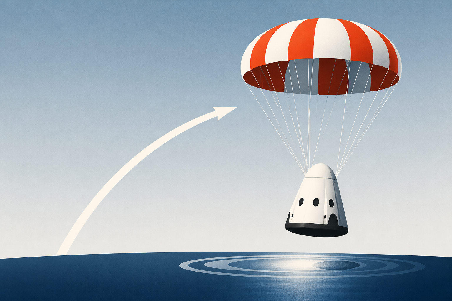 SpaceX brings four astronauts home after 8 months in space, and the return was flawless