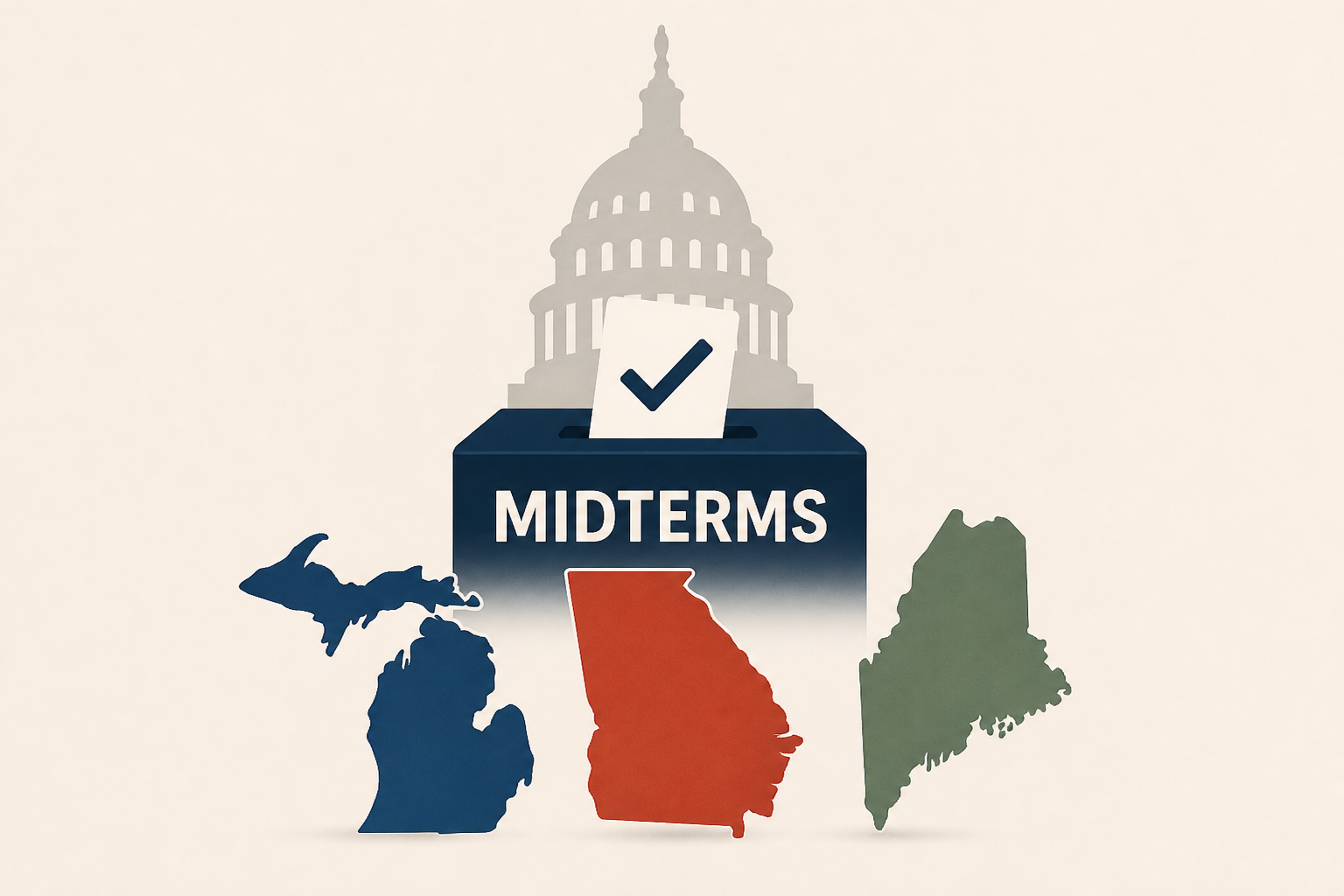 US midterms: key takeaways from Senate debates in Michigan, Georgia and Maine