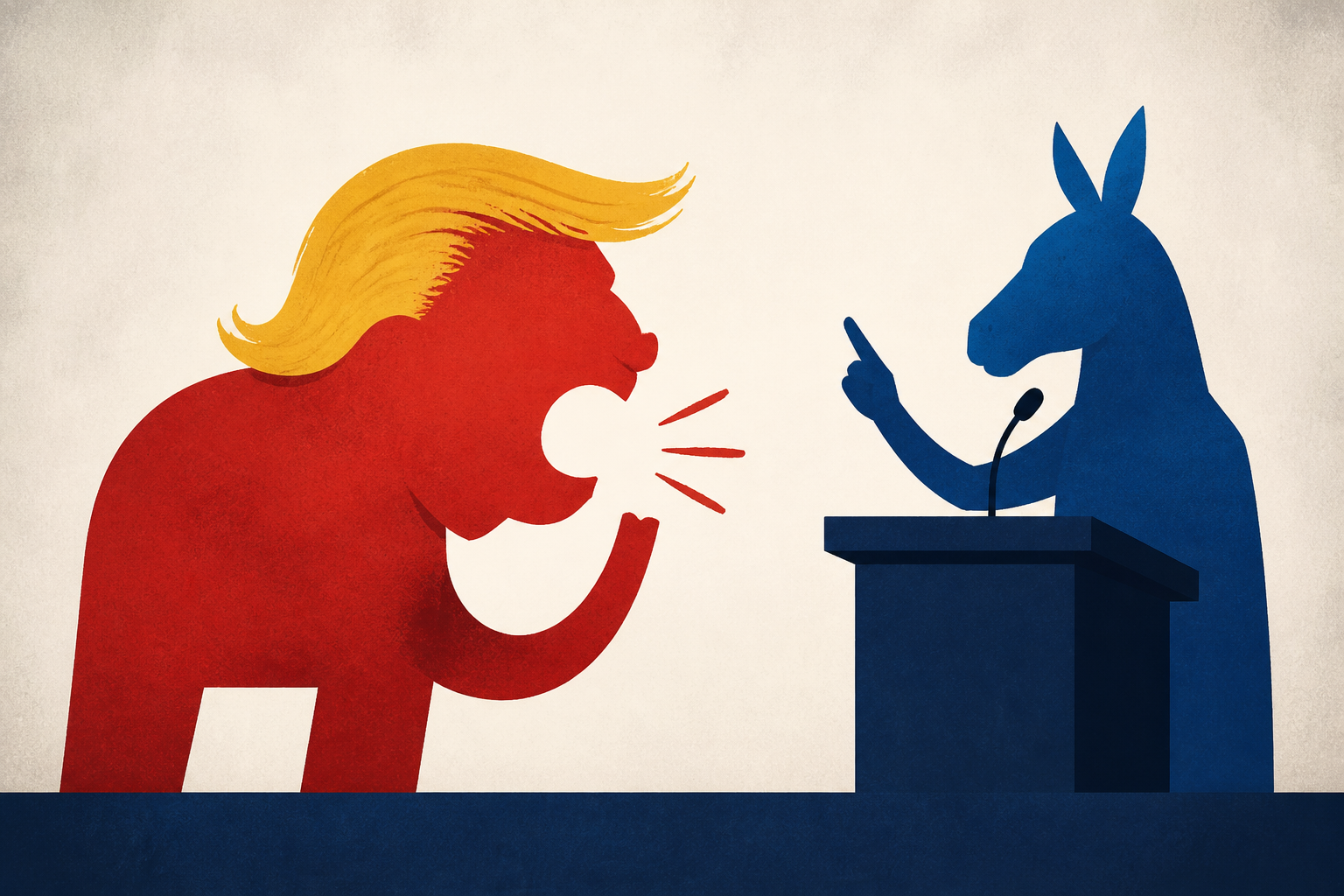 Panicked Trump Loses It at Dem Star After Explosive Debate