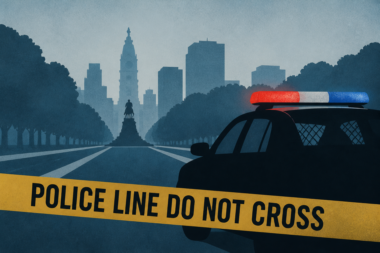 Man shot, killed by police after confrontation along Ben Franklin Parkway in Center City