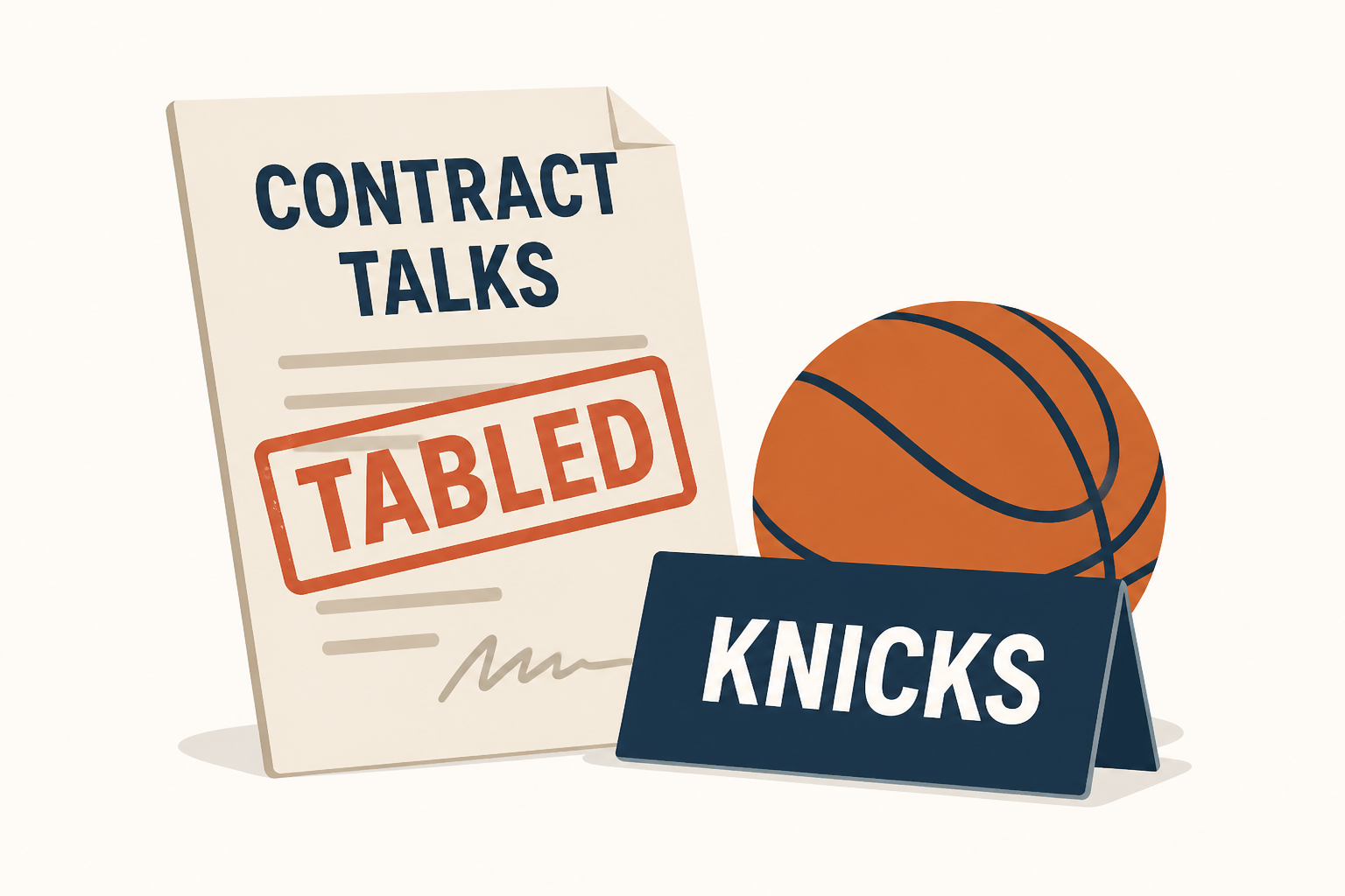 Knicks tabling Karl-Anthony Towns, Josh Hart contract talks