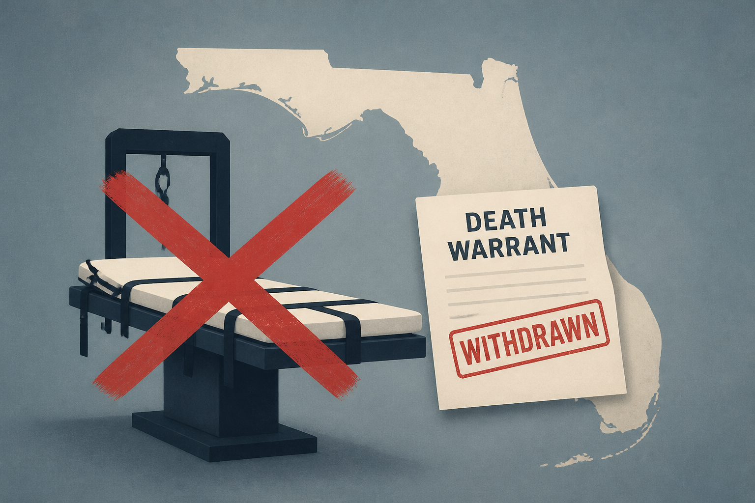 Florida execution called off after DeSantis withdraws death warrant for first time
