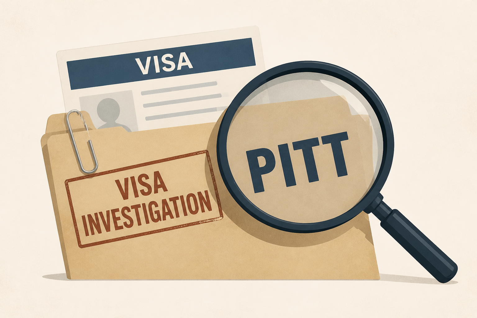 Pitt named in visa investigation by Vice President Vance