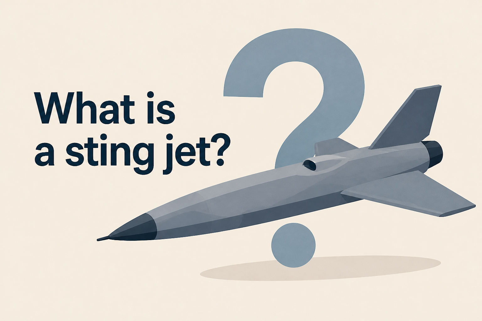 What is a sting jet?