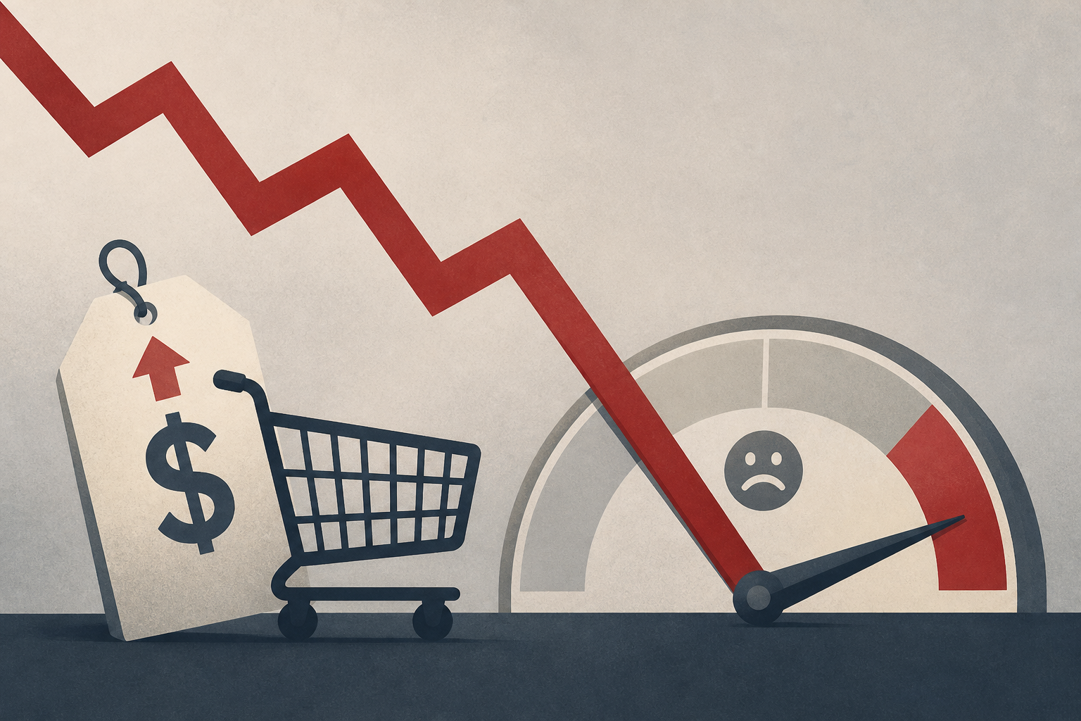 US consumer sentiment near record low as frustration over economy mounts